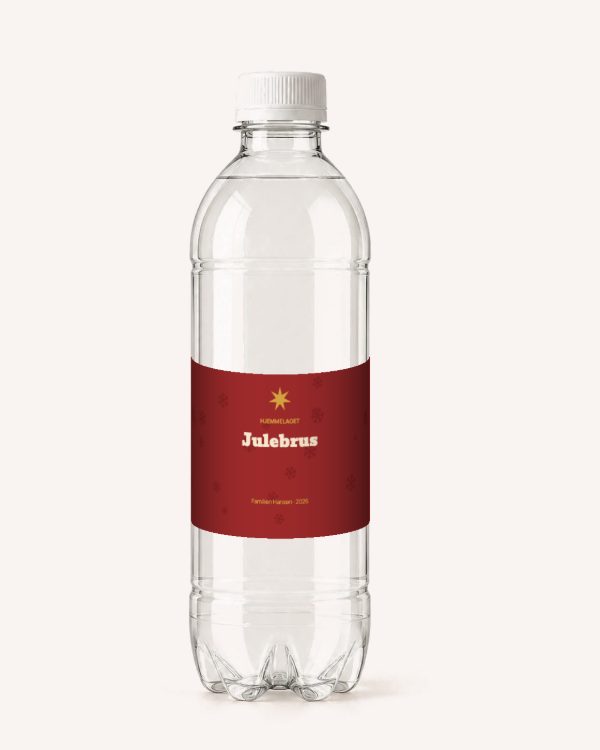 Etikett med malen Julebrus