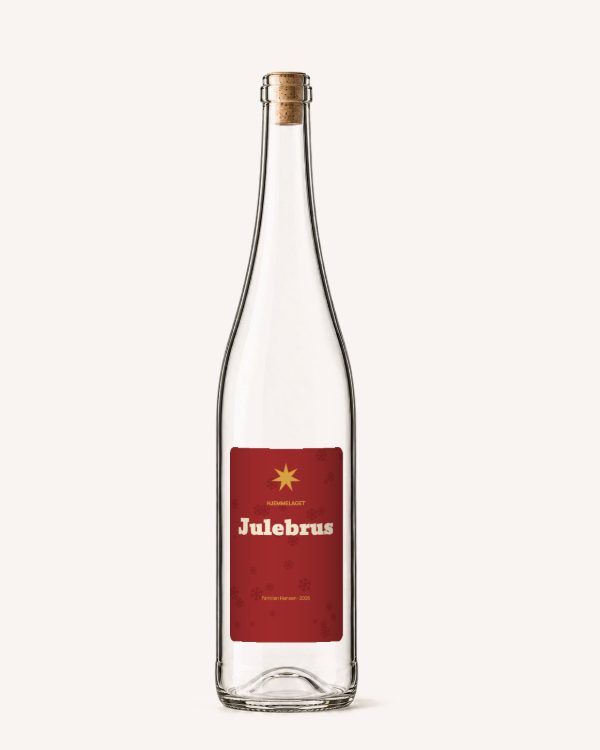 Etikett med malen Julebrus