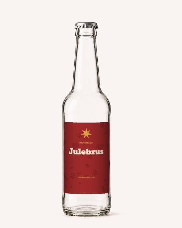 Etikett med malen Julebrus