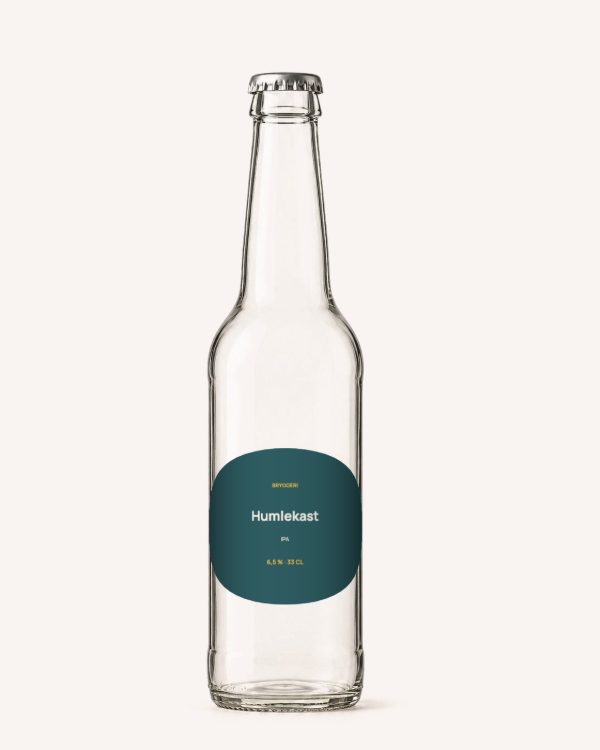 Etikett med malen Øl · IPA