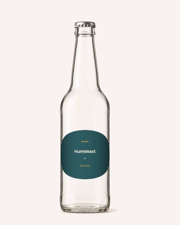 Etikett med malen Øl · IPA