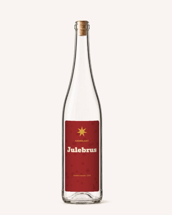 Etikett med malen Julebrus
